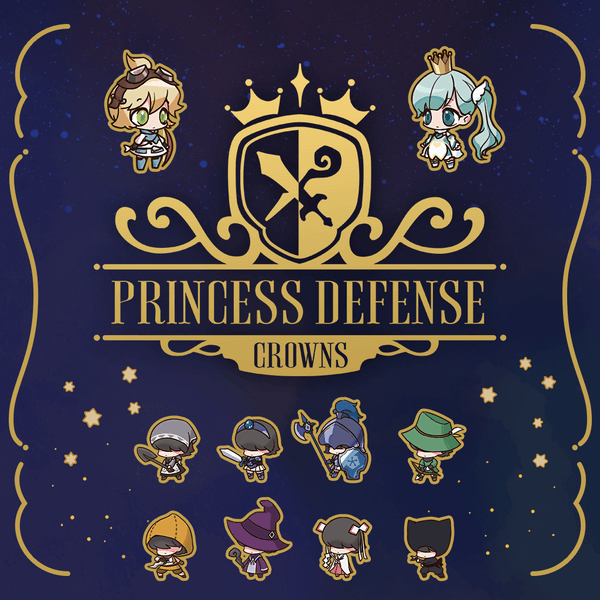 Princess Defense Crowns artwork