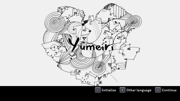 Title screen of Yumeiri