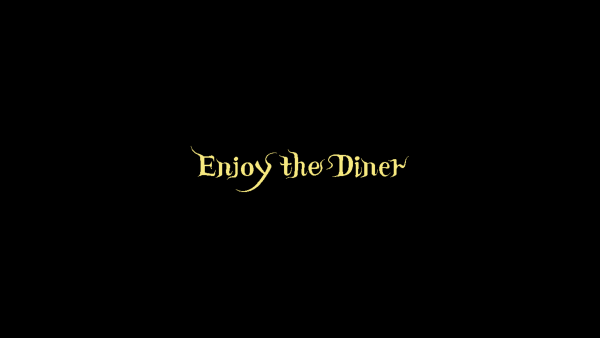 Enjoy the Diner English title card