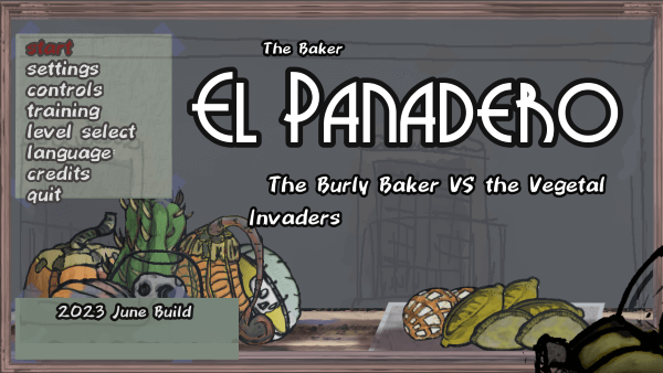 El Panadero title screen