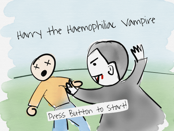 Screenshot from Harry The Haemophiliac Vampire