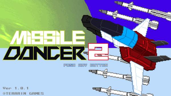 Title screen of Missile Dancer 2